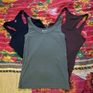 Ladies tanks x3